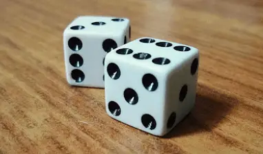 Tossing a dice with even and odd numbers